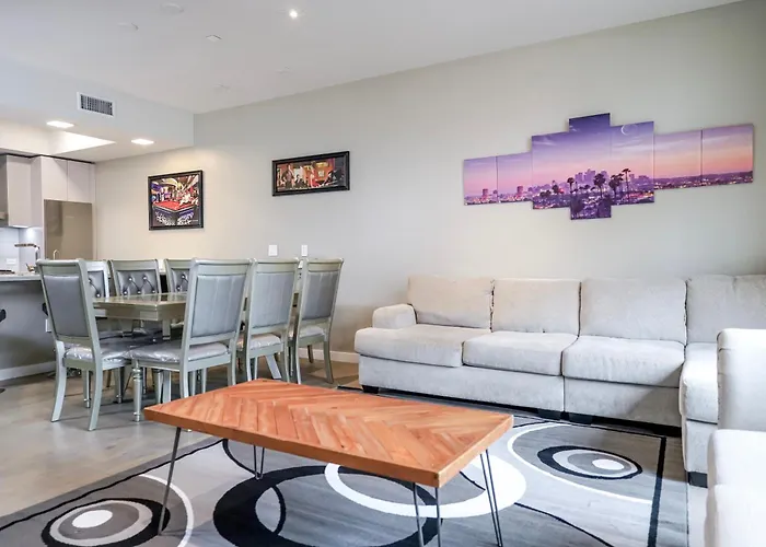 Hollywood Central Townhomes With Dtla View, Hollywood Sign Pvt Rooftop