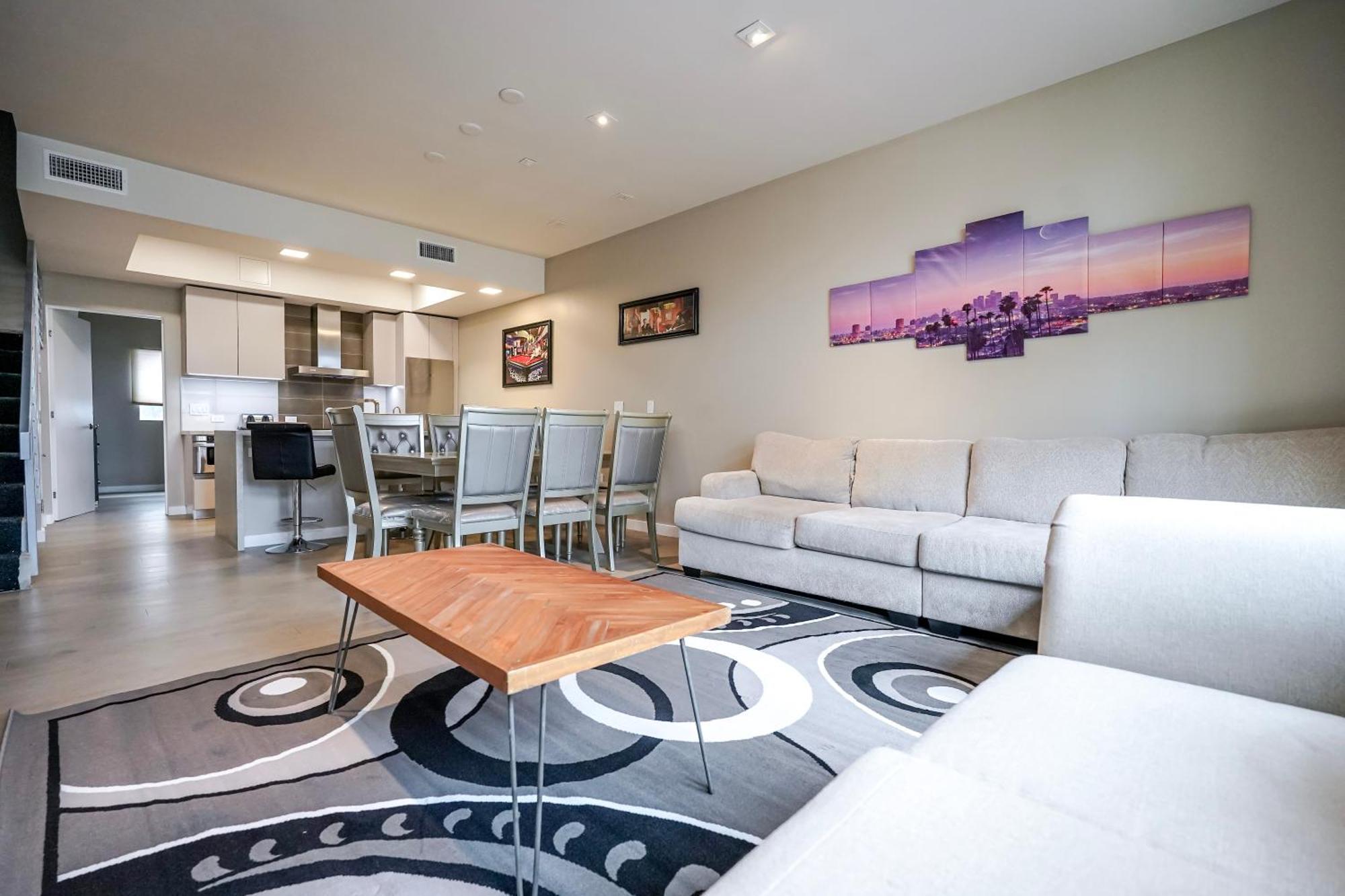 Hollywood Townhomes With Dtla View, Hollywood Sign Pvt Rooftop *
